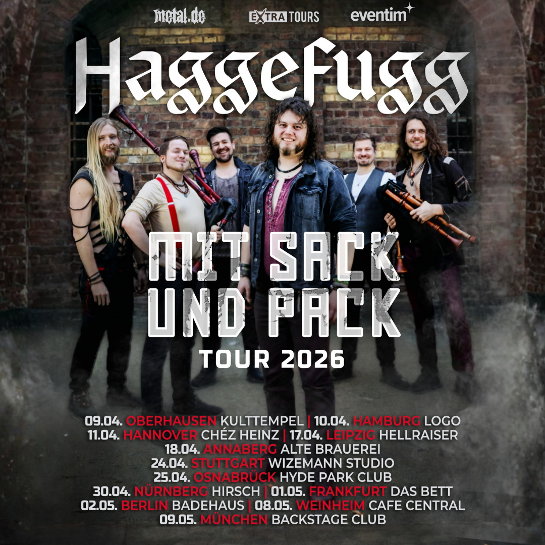Haggefugg "Mit Sack und Pack"-Headliner-Tour: Exklusives Fan-Ticket
