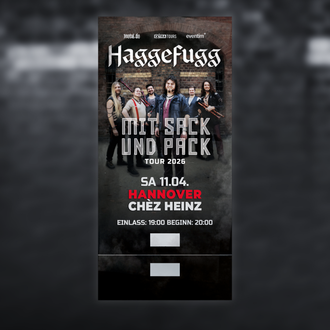 Haggefugg "Mit Sack und Pack"-Headliner-Tour: Exklusives Fan-Ticket
