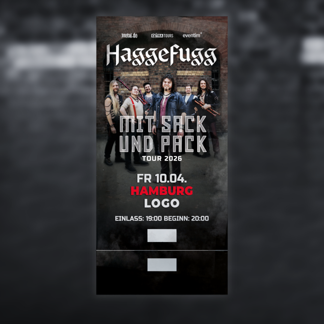 Haggefugg "Mit Sack und Pack"-Headliner-Tour: Exklusives Fan-Ticket
