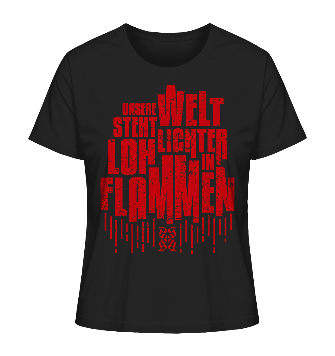 Brennende Welt - Ladies Organic Shirt