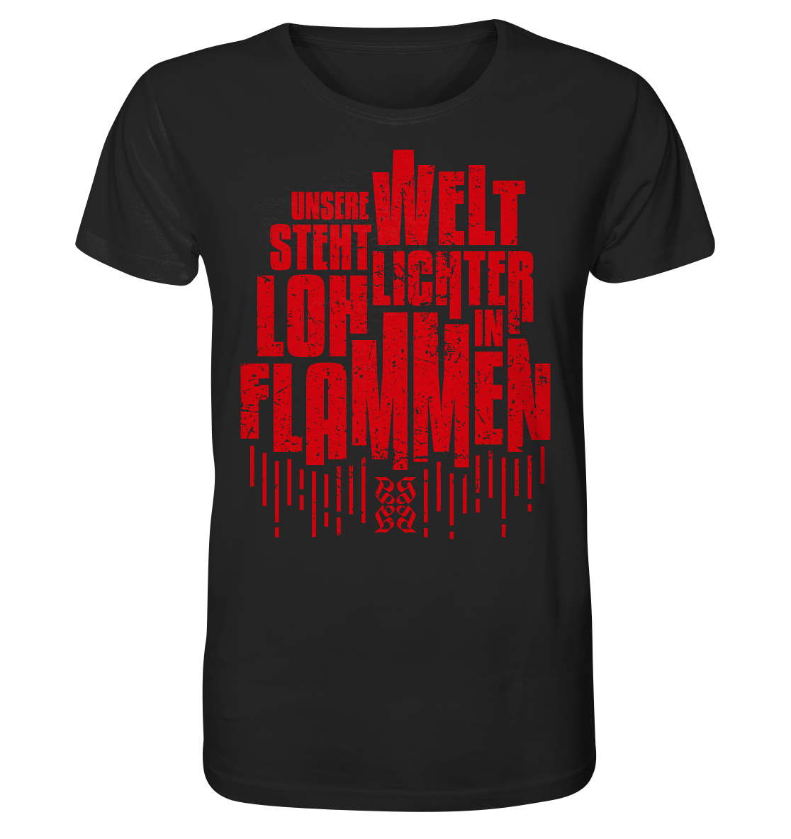 Brennende Welt - Organic Shirt