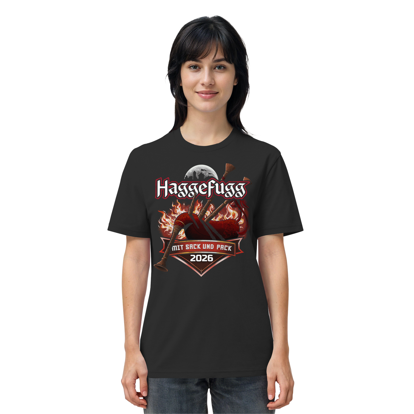 Mit Sack und Pack Tourshirt - Sondergrößen  - Organic Shirt